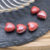 Сердце, керамика, цвет кирипчный 12*12,5 мм