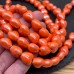 Сердце, керамика, цвет оранжевый №1 12*12,5 мм