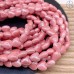 Сердце керамика, цвет розовый 10 мм
