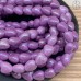 Сердце керамика цвет сиреневый 12 мм 