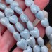 Сердце керамика, цвет светло-голубой 10 мм штучно