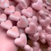 Сердце керамика, цвет светло-розовый 13 мм 