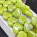 Сердце керамика, цвет зеленый 13 мм штучно