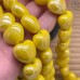 Сердце керамика цвет желтый 15 мм штучно