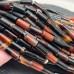 Сердолик черный цилиндр ~ 18х8 мм