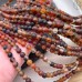 Сердолик черный матовый 4 мм