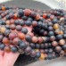 Сердолик черный матовый 8 мм