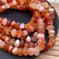 Сердолик фриформ огранка ~ 9-11 мм Сердолик фриформ огранка ~ 9-11 мм