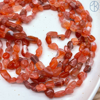 Сердолик галтовка 6-8 мм