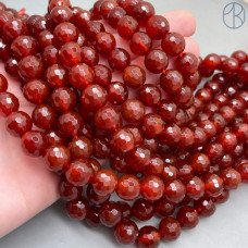 Сердолик мелкая огранка №2 10 мм (128 граней)