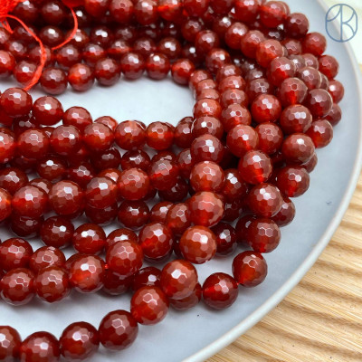 Сердолик мелкая огранка №2 12 мм (128 граней)