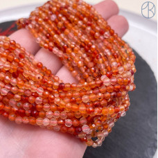 Сердолик микроогранка 3 мм