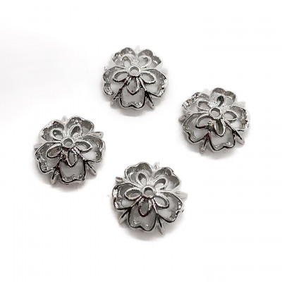 Шапочка, цвет серебро 9 мм