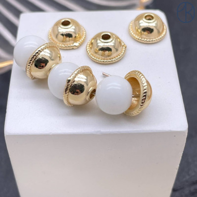 Шапочка, цвет золото 10 мм 