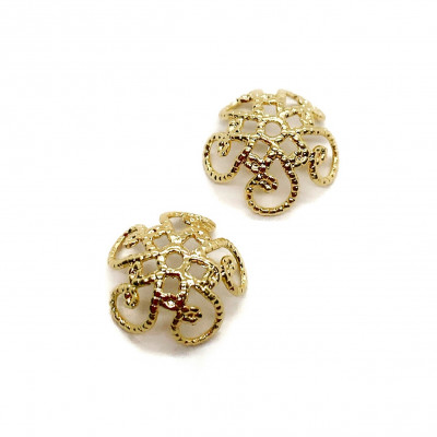 Шапочка, цвет золото 10 мм