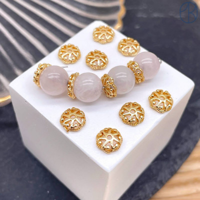 Шапочка, цвет золото 7 мм