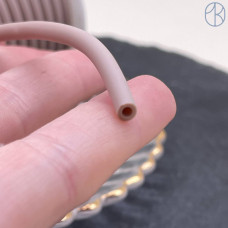 Шнур каучуковый пудровый 4 мм