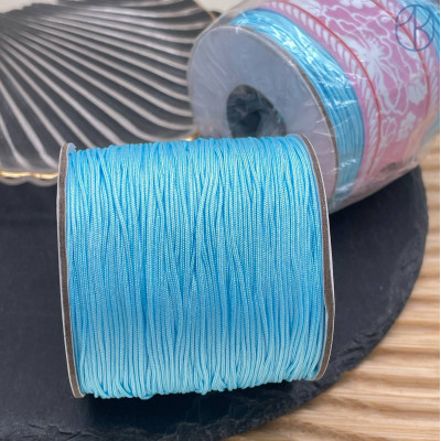 Шнур нейлоновый голубой 1 мм