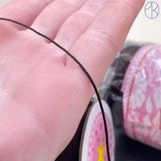 Шнур нейлоновый коричневый 1 мм