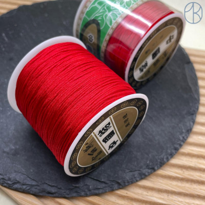 Шнур нейлоновый красный 1 мм (35 м)