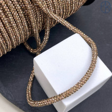 Шнур стразовый №2 4 мм