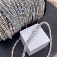 Шнур стразовый 4 мм