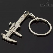 Штангенциркуль-брелок ручной цвет серебро