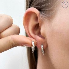 Швензы № 58 Люкс, Цвет серебро, 14 мм 