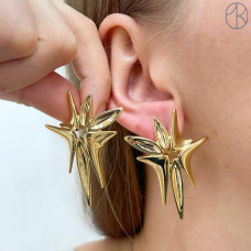 Швензы, цвет золото 49х33 мм