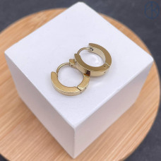 Швензы конго сталь №1, цвет золото 14К 14 мм