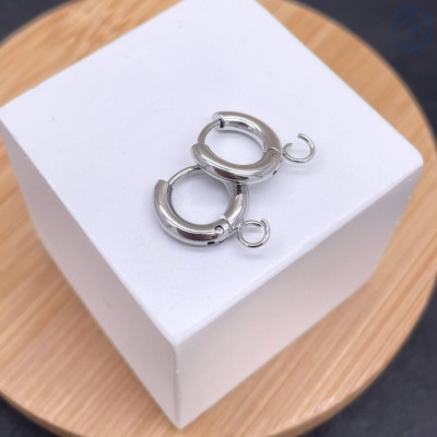 Швензы конго сталь №2, цвет серебро 12 мм