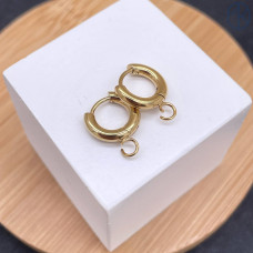 Швензы конго сталь №2, цвет золото 18К 12 мм Швензы конго сталь №2, цвет золото 18К 12 мм