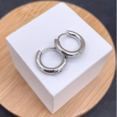 Швензы конго сталь, цвет серебро 16 мм