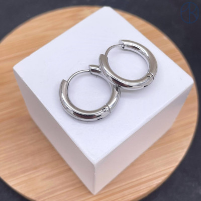 Швензы конго сталь, цвет серебро 18 мм