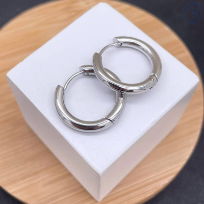 Швензы конго сталь, цвет серебро 20 мм