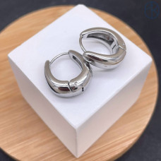 Швензы конго сталь овал №2, цвет серебро 18х16 мм Швензы конго сталь овал №2, цвет серебро 18х16 мм