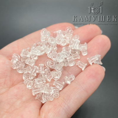 Силиконовые заглушки 6х4 мм уп.