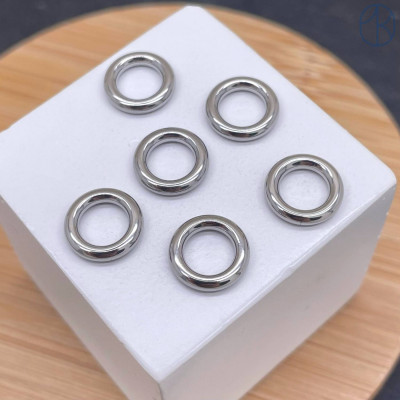 Соединительный элемент сталь 10х2 мм, цвет серебро