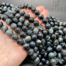 Соколиный глаз синий 10 мм