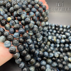 Соколиный глаз синий 8 мм