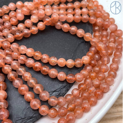 Солнечный камень AAA качество №6 6 мм