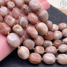 Солнечный камень галтовка ~ 12-17 мм Солнечный камень галтовка ~ 12-17 мм