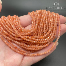 Солнечный камень микроогранка 2 мм