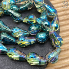 Стекло Барокко №11 ~ 22х14 мм