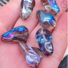 Стекло Барокко №15 ~ 22х14 мм штучно