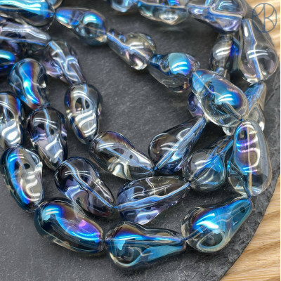 Стекло Барокко №15 ~ 22х14 мм