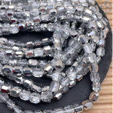 Стекло цилиндр огранка серое №1 8 мм