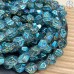 Стекло фриформ зеленое с переливом 14 мм