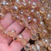 Стекло капля огранка, цвет коричневый 10x8 мм