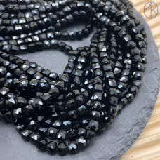 Стекло куб огранка черное 5 мм